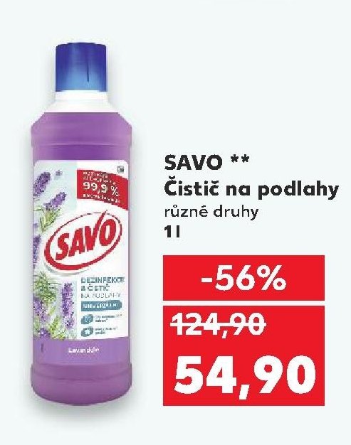 SAVO Čistič na podlahy