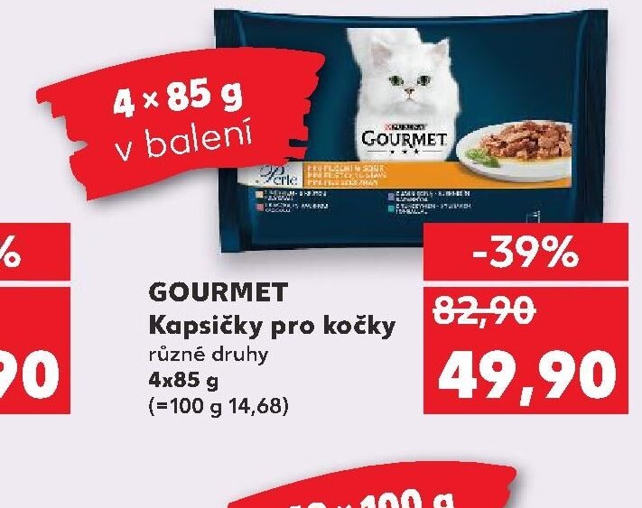 GOURMET Kapsičky pro kočky