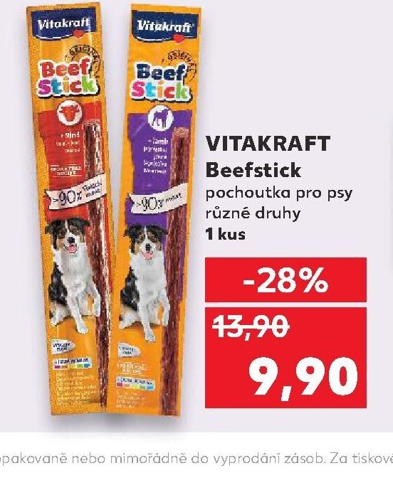 VITAKRAFT Beefstick pochoutka pro psy