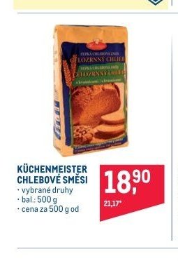 KÜCHENMEISTER CHLEBOVÉ SMĚSI