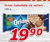 Čokoláda na vaření Orion
