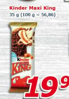 Dezert Maxi King Kinder