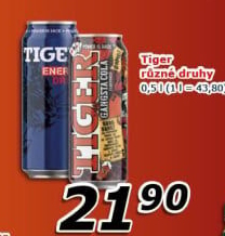 Energetický nápoj Tiger