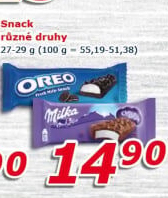 Fresh Milk snack Oreo