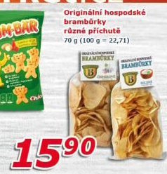 Hospodské brambůrky Bramborárna Zykmund