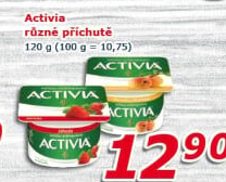 Jogurt ochucený Activia Danone