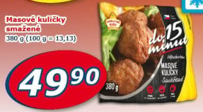 Kuličky masové smažené mražené Vodňanské kuře