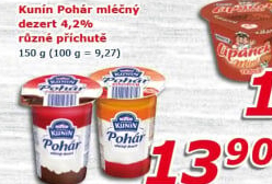 Mléčný Pohár Mlékárna Kunín