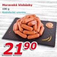 Moravské klobásky Kostelecké uzeniny