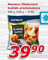 Obalovaný květák mražený Nowaco