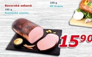 Sekaná bavorskáKostelecké uzeniny