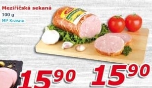 Sekaná pečená Meziříčská Krásno