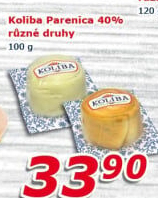 Sýr Parenica Koliba Bystřice pod Hostýnem