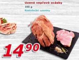Vepřové ocásky uzené Kostelecké uzeniny