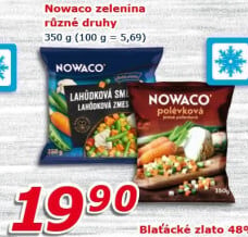 Zeleninová směs mražená Nowaco