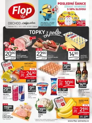 akční leták FLOP TOP 19.2.2024-25.2.2024