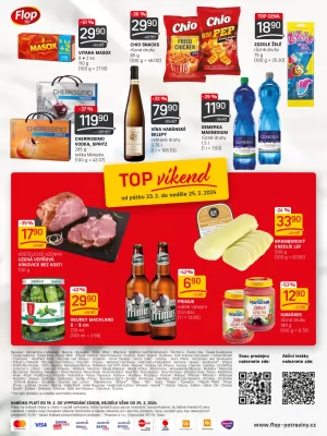 akční leták FLOP TOP 19.2.2024-25.2.2024
