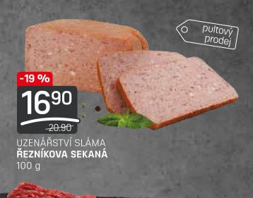 UZENÁŘSTVÍ SLÁMA ŘEZNÍKOVA SEKANÁ