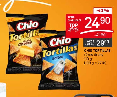 CHIO TORTILLAS různé druhy