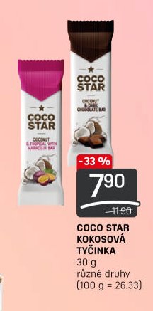 COCO STAR KOKOSOVÁ TYČINKA
