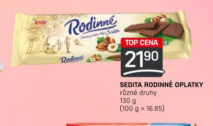 SEDITA RODINNÉ OPLATKY