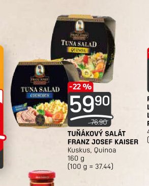 TUŇÁKOVÝ SALÁT FRANZ JOSEF KAISER