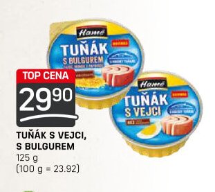TUŇÁK S VEJCI, S BULGUREM