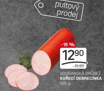 Debrecínka kuřecí Vodňanské kuře