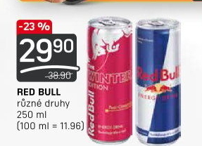 Energetický nápoj Red Bull