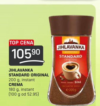 Instantní káva Jihlavanka Standard