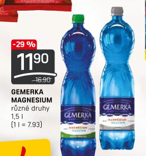 Minerální voda Gemerka