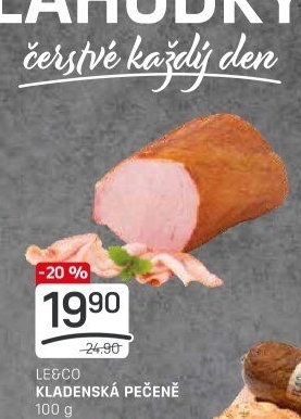 Pečeně kladenská LE&