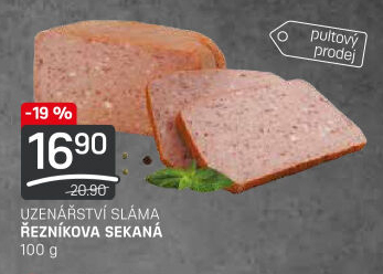 Řezníkova sekaná Sláma