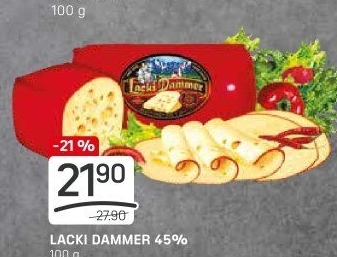 Sýr 45% Lacki Dammer