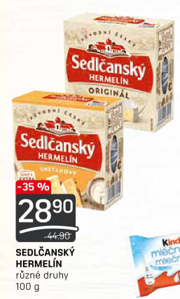 Sýr Hermelín Sedlčanský