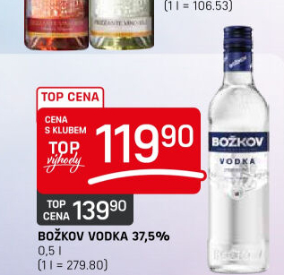 Vodka Božkov