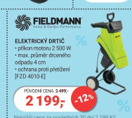 Drtič zahradního odpadu Fieldmann FZD 4010-E