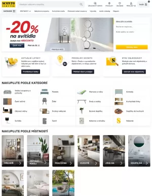 akční leták Sconto nábytek 20.2.2024-26.2.2024