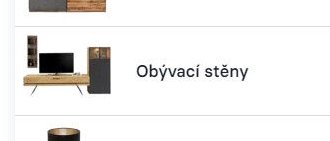 Obývací stěny