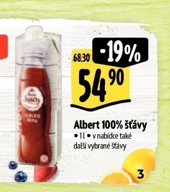 Albert 100% šťávy