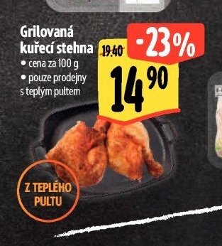Grilovaná kuřecí stehna