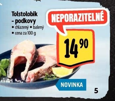 Tolstolobik - podkovy