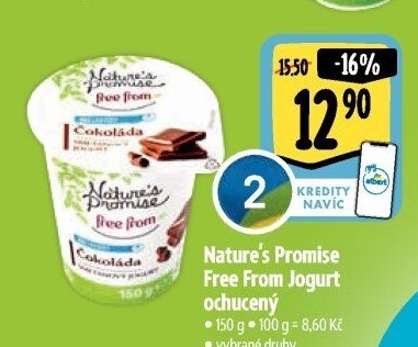 Nature's Promise Free From Jogurt ochucený