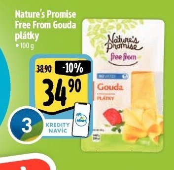Nature's Promise Free From Gouda plátky