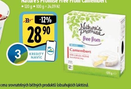 Nature's Promise Free From Camembert
