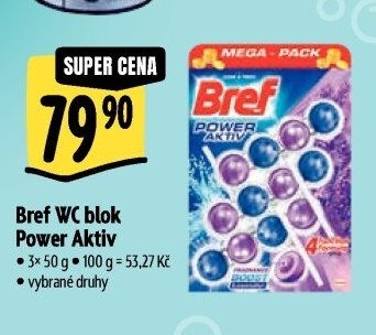 Bref WC blok Power Aktiv