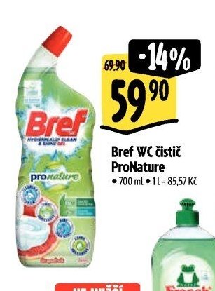 Bref WC čistič ProNature