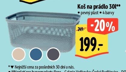 Koš na prádlo 30l
