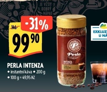 Instantní káva Intenza AH Perla