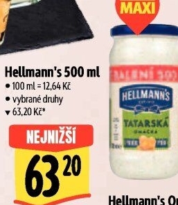 Produkty Hellmann'